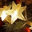 Picture of RoGer LED Lights String of Stars 100 LED / Warm-White / 10m