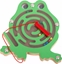 Attēls no RoGer Magnetic Ball Labyrinth with LED sound Frog Green