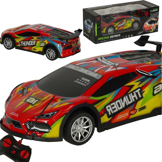 Изображение RoGer Toy Sport Car RC with Light effect 1:18