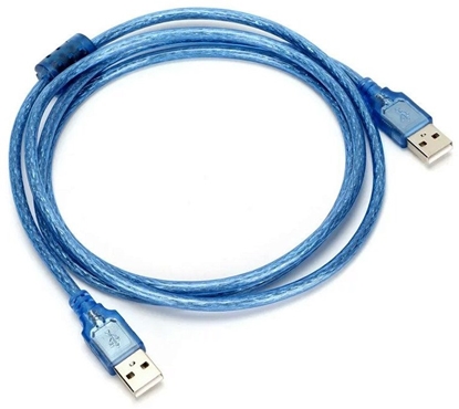 Picture of Kabel USB Roger USB-A - USB-A 1.5 m Niebieski (4752168117866)