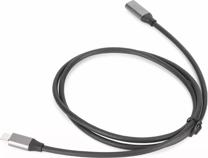 Picture of Kabel USB Roger USB-C - USB-C 1 m Czarny (4752168125700)