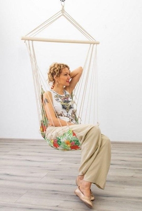 Attēls no Royokamp  Hamak fotel brazylijski 100 x 50 cm Natura Tropic Jungle Royokamp