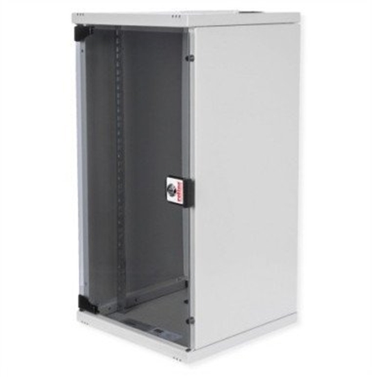 Изображение Roline 10-inch wall-mounted enclosure 12 U, 312x300 WxD grey