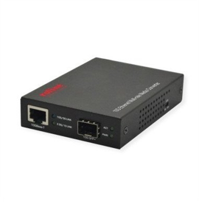 Attēls no Roline 10G Ethernet Multi-rate Media Converter, Industrial Converter RJ45, Fiber Optic
