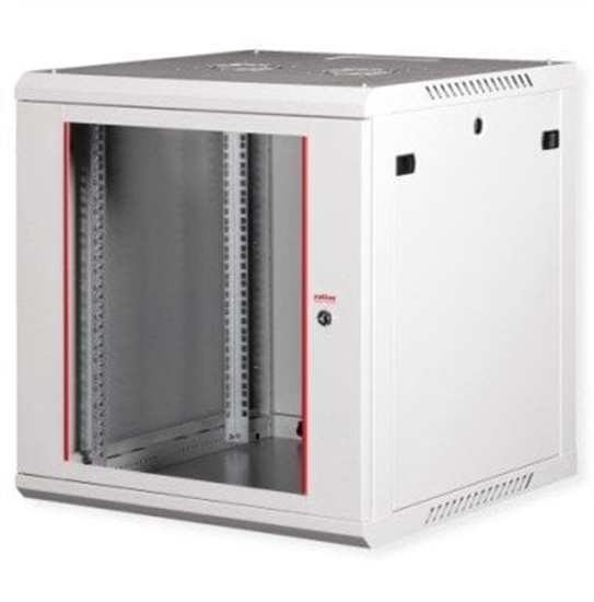 Picture of Roline 19" Wall Cabinet Basic Plus 12U, 600x600 BxT grey