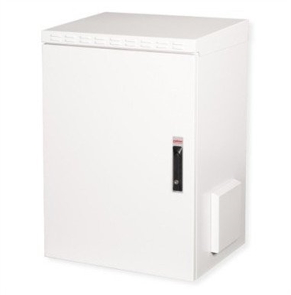 Picture of Roline 19-inch wall-mounted housing Pro 16 U, 600x450 WxD IP55 outdoor grey