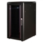 Изображение Roline 19-inch network cabinet Pro 22 U, 600x800 WxD glass door black