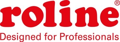 Picture of Roline 19" roof fan unit with 4 fans, ON/OFF for server rack grey