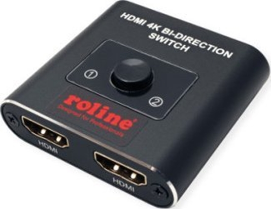 Picture of HDMI Bi-Directional svičs 2x, 4K60, 1:2 and 2:1, Roline