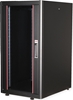 Picture of Roline 19-inch network cabinet Basic 22 U, 600x800 WxD Glass door black