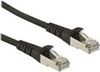 Picture of Roline S/FTP Patch Cord Cat.6A, Component Level, LSOH, black, 0.5 m