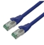 Attēls no ROLINE RM S/FTP (PiMF) Patch Cord Cat.6A, niebieski, 0,3 m