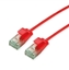 Attēls no ROLINE RM UTP Data Center Patch Cord Cat.6A (Class EA), wski, czerwony, 0,15 m