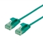 Attēls no ROLINE RM UTP Data Center Patch Cord Cat.6A (Class EA), wski, zielony, 0,3 m