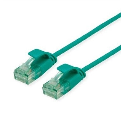 Picture of ROLINE RM UTP Data Center Patch Cord Cat.6A (Class EA), wski, zielony, 5 m