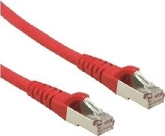 Изображение Roline ROLINE - Patch- Cable - RJ- 45 (M) to RJ- 45 (M) - 3 m - SFTP - CAT 6a - red (21.15.2813)