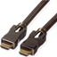 Attēls no Roline HDMI Ultra HD Cable + Ethernet, M/M, black, 1.5 m