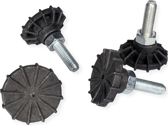 Изображение Roline 19-inch levelling feet, 4 pieces