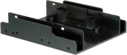 Изображение Roline ROLINE Adapter montaowy, ramka 3,5 cala dla 2x 2,5 HDD, czarny
