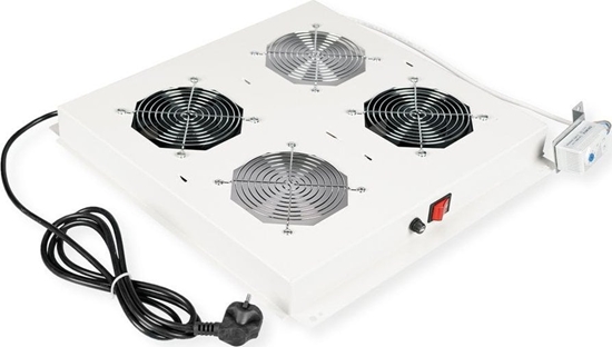 Picture of Roline 19-inch roof fan unit 2 fans, grey