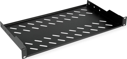 Изображение Roline 19-inch shelf 1 U, 250 T 15 kg black