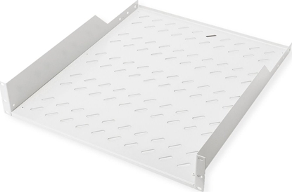 Изображение Roline 19-inch shelf 2 U 550 T, 25kg load capacity grey