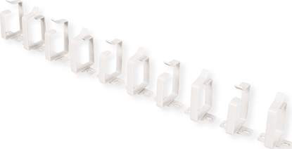 Изображение Roline Cable management bracket, 44x60mm grey 10 pieces