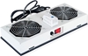 Picture of Roline Fan unit 2 fans, for 19-inch wall housing grey