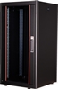 Picture of Roline 19-inch network cabinet Basic 22 U, 600x600 WxD Glass door black