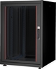 Изображение Roline 19-inch network cabinet Basic 22 U, 800x800 WxD glass door black