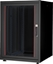 Picture of Roline 19-inch network cabinet Basic 22 U, 800x800 WxD glass door black