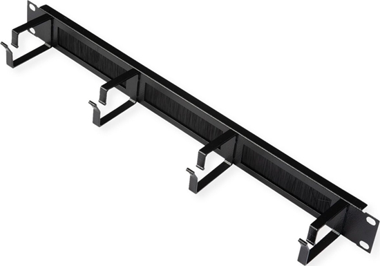 Изображение Roline 19-inch patch panel 1U, with brush strip 44x60mm black