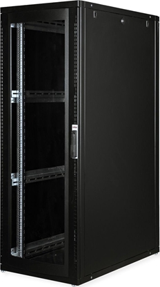 Picture of Roline 19-inch server rack Pro 36 U, 600x1000 WxD black perspex