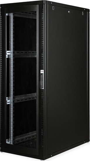 Picture of Roline 19-inch server rack Pro 36 U, 600x1000 WxD black perspex