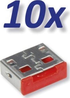 Picture of Roline USB-A Port Lock / Blocker 10x USB for 11.02.8330