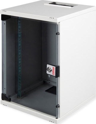 Picture of Roline 10-inch wall-mounted housing 9 U, 312x300 WxD grey