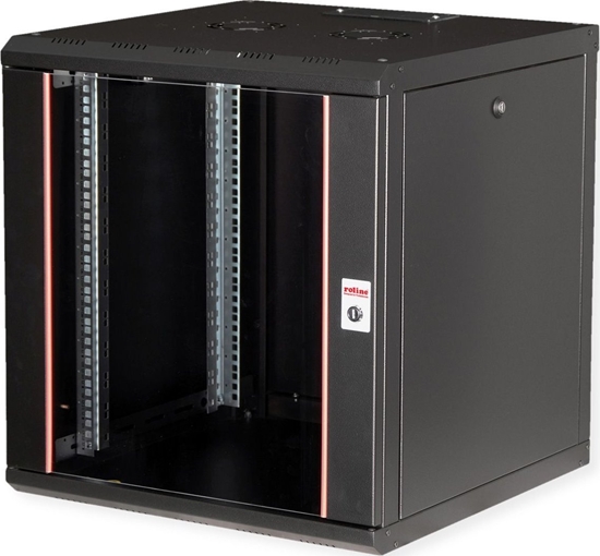 Picture of Roline 19-inch wall-mounted housing Pro 12 U, 600x600 WxD black