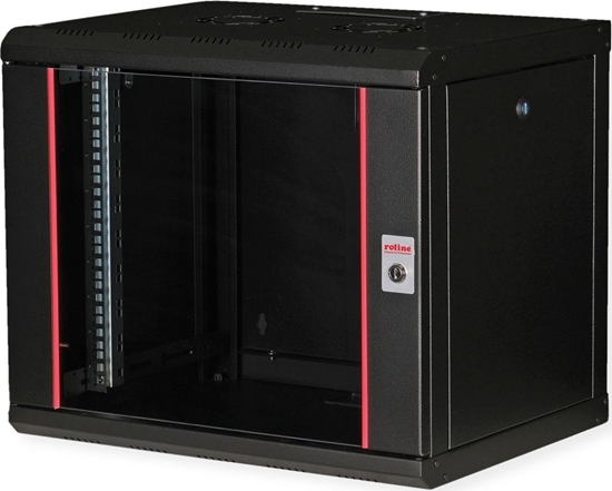 Picture of Roline 19-inch wall-mounted housing Pro 9 U, 450x600 WxD black