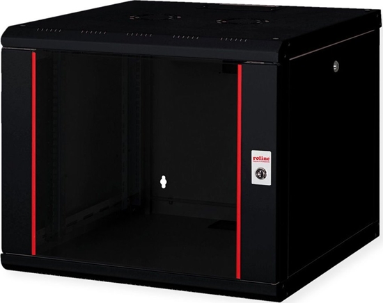 Picture of Roline 19-inch wall-mounted housing Pro 9 U, 600x600 WxD black