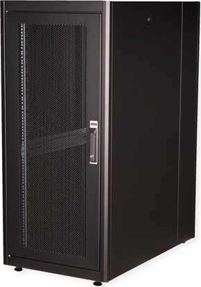 Picture of Roline 19-inch server cabinet Basic 26 U, 600x1000 WxD perforated black
