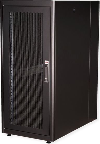 Picture of Roline 19-inch server cabinet Basic 26 U, 600x1000 WxD perforated black