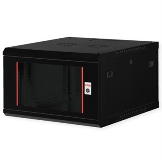 Изображение Roline 19" Wall Cabinet Basic Plus 6U, 600x600 BxT black