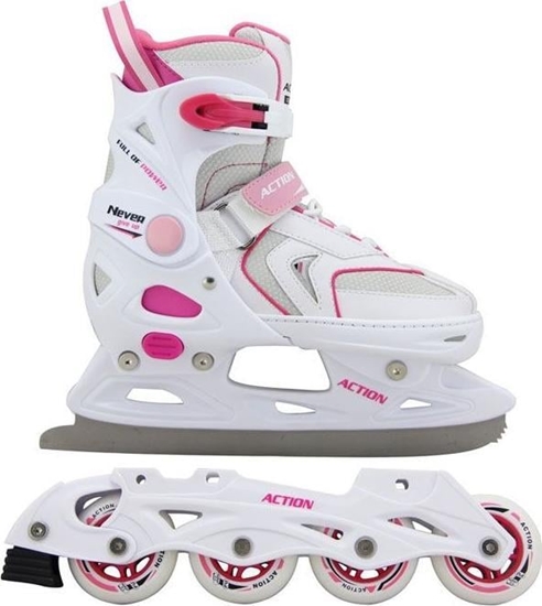 Picture of Rolki CorbySport AC43312 z wymienn poz regulowane biae r. 29-32