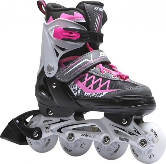 Picture of Rolki Enero Led z wymienn poz regulowane czarne r. 38-41