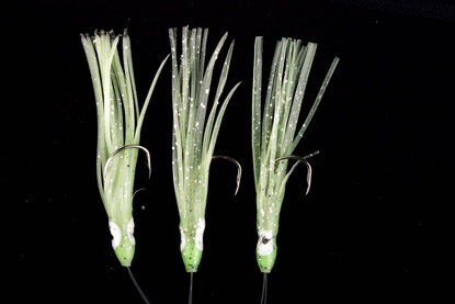 Изображение Ron Thompson Rig11 Octopus 10cm Glow 0.60mm 2 # 3/0 Hooks (42614)