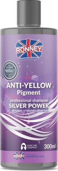 Picture of Ronney Anti-Yellow Silver Power Professional Shampoo szampon do wosów blond rozjanianych i siwych 300ml