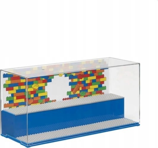 Picture of LEGO Lego Play & Display Case Classic Gablotka z platform niebieska