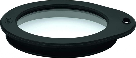 Изображение Rosle pokrywka do wieej ywnoci 10 cm szko/silikon przezroczysta/czarna