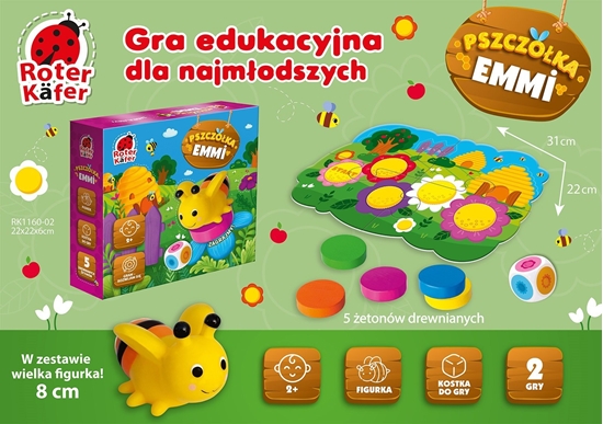 Picture of Roter Kafer Gra edukacyjna Pszczóka Emmi RK1160-02
