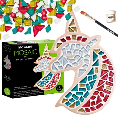 Attēls no Roter Kafer ZESTAW KREATYWNY MOZAIKA JEDNOROEC KOLOROWY OZDOBA MAY ARTYSTA